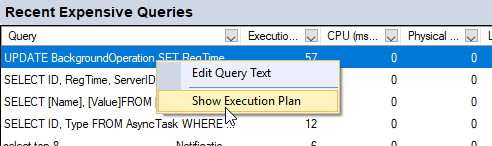 Using SQL Server Activity Monitor