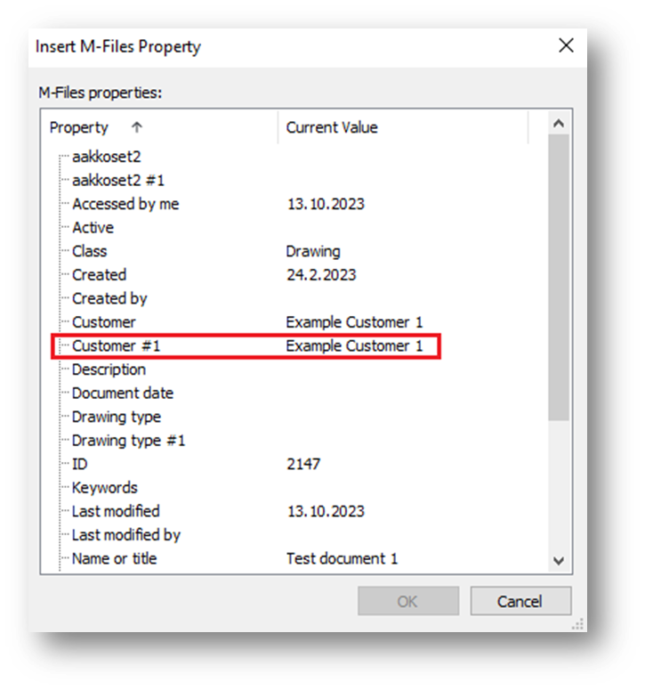 Resolving Deep Nested Properties in Office Document's Metadata