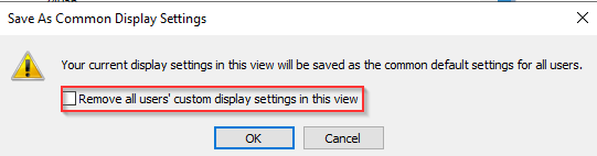 Managing Search and View Limits