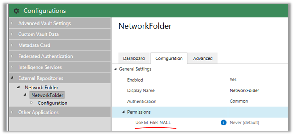 Network Folder Results Disappear in M-Files Client