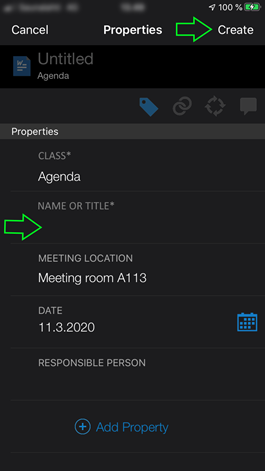How to Create a Document from a Template on Apple iOS