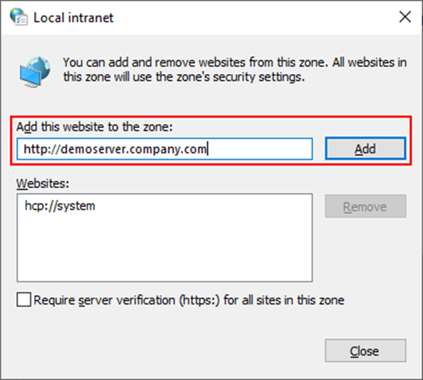 Classic Web Windows SSO asking for credentials