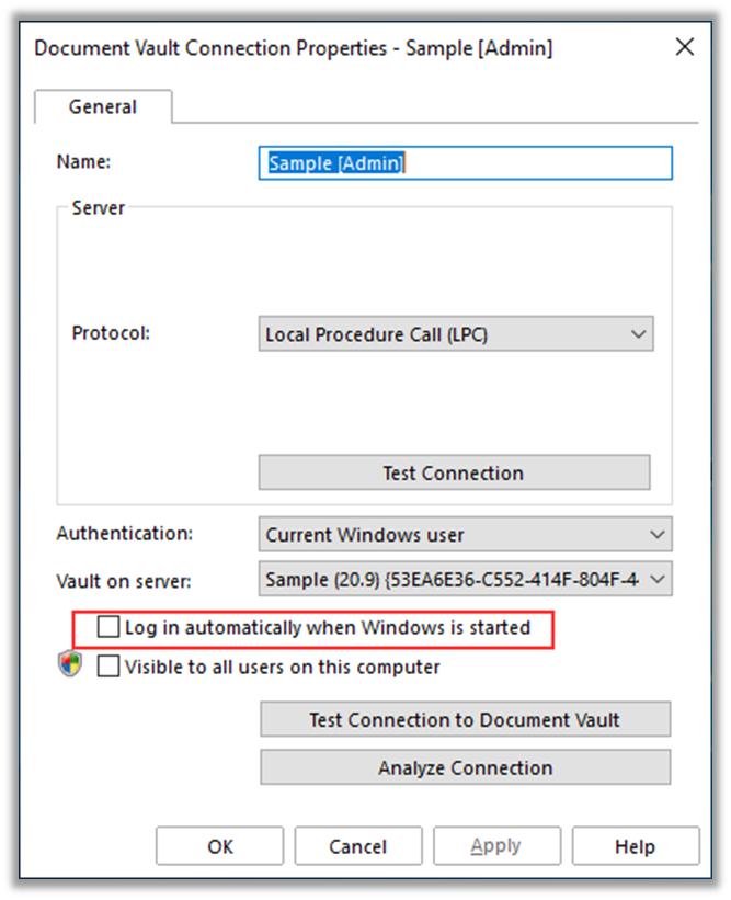 Enable/Disable Auto Login